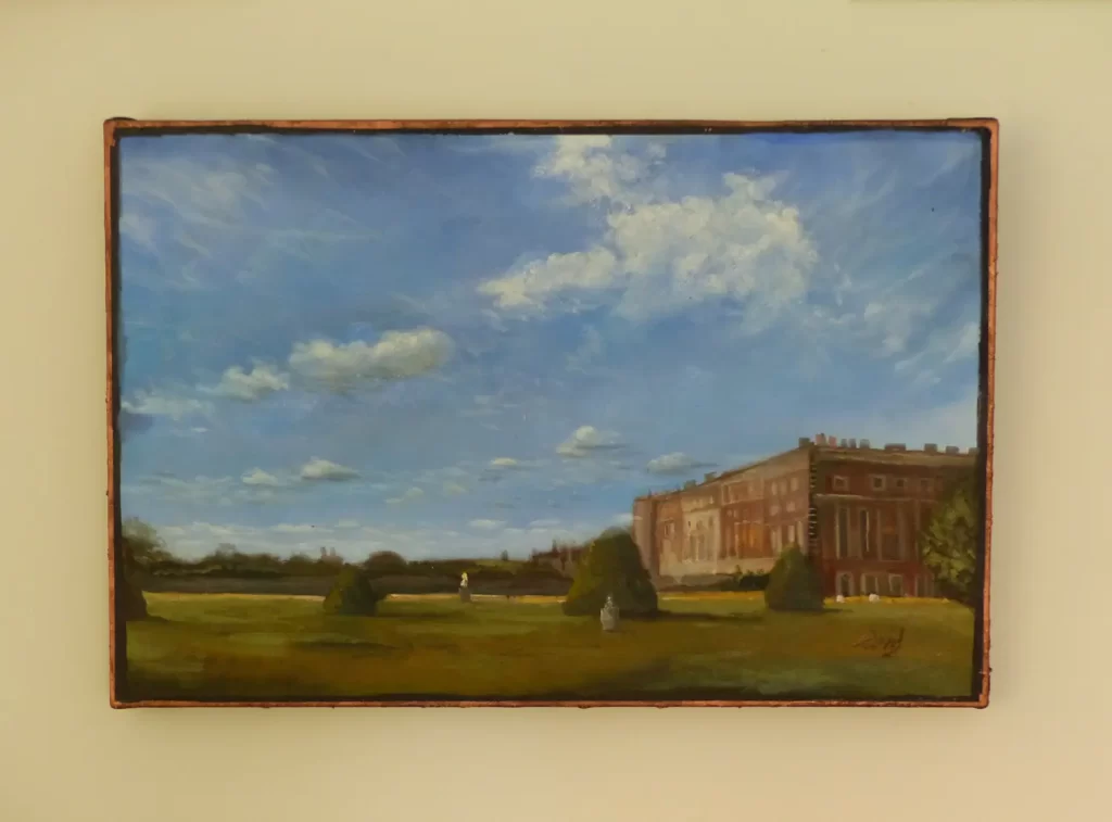 Hampton Court Oil Painting