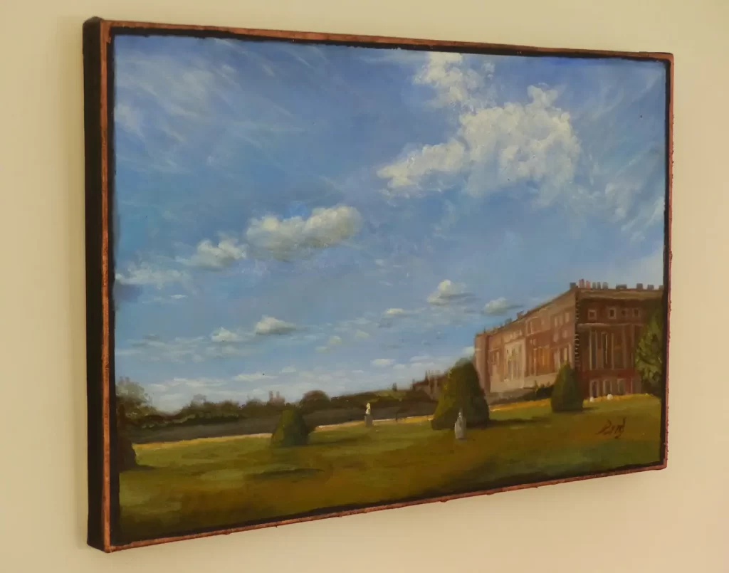Hampton Court Oil Painting